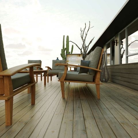 Queens Teak Bahçe Koltuk Takımı