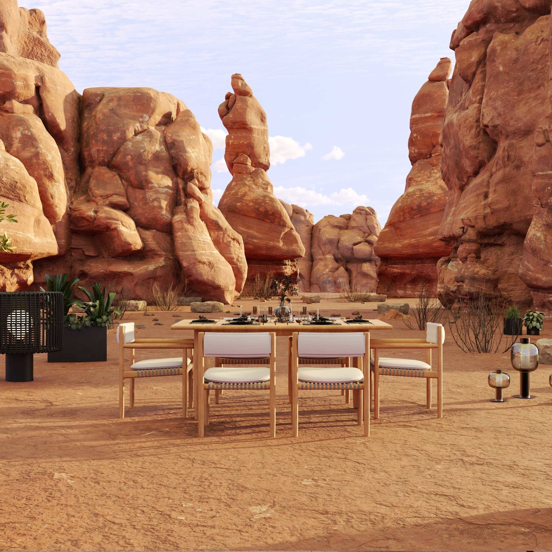 Icon Bahçe Masa Takımı