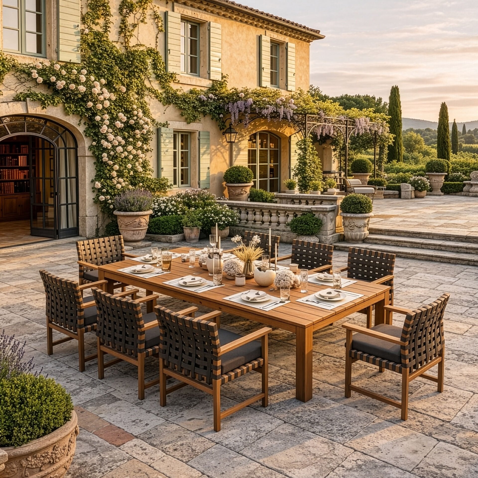 Langkawi Bahçe Masa Takımı-220 Cm