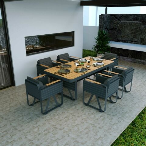 Airport Bahçe Masa Takımı-200 Cm