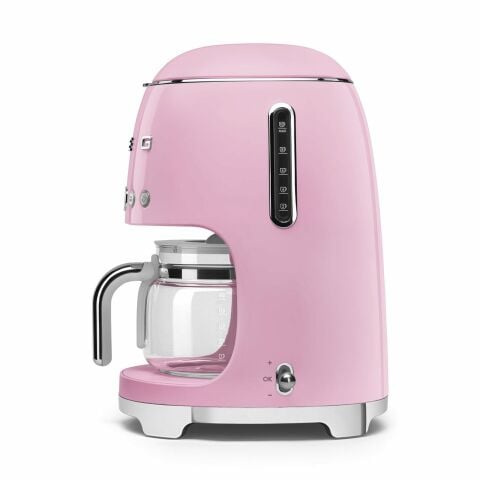 Smeg Pembe Filtre Kahve Makinası