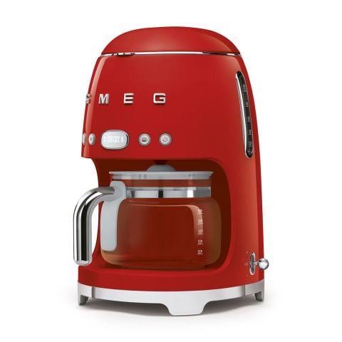 Smeg Kırmızı Filtre Kahve Makinası