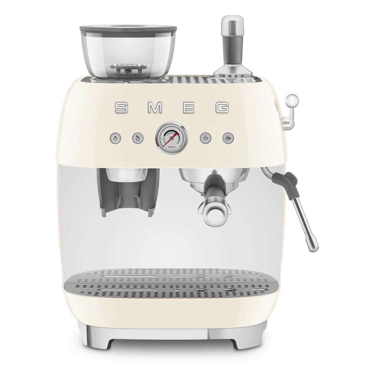 Smeg Krem Öğütücülü Espresso Kahve Makinesi