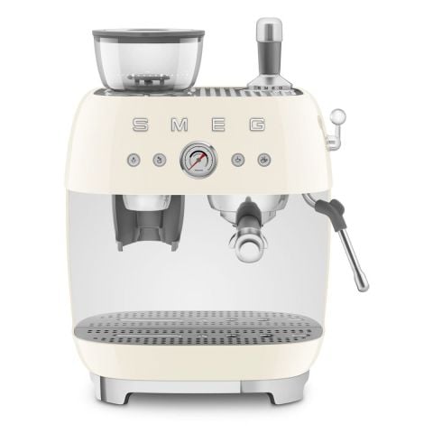 Smeg Krem Öğütücülü Espresso Kahve Makinesi
