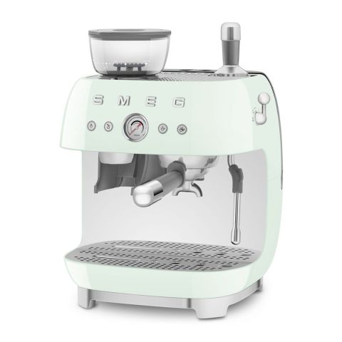 Smeg Pastel Yeşil Öğütücülü Espresso Kahve Makinesi