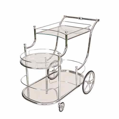 Melodi Krom Servis Arabası