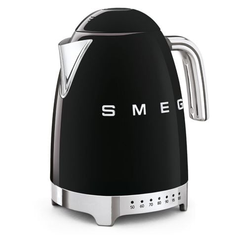 Smeg Siyah Isı Ayarlı Kettle