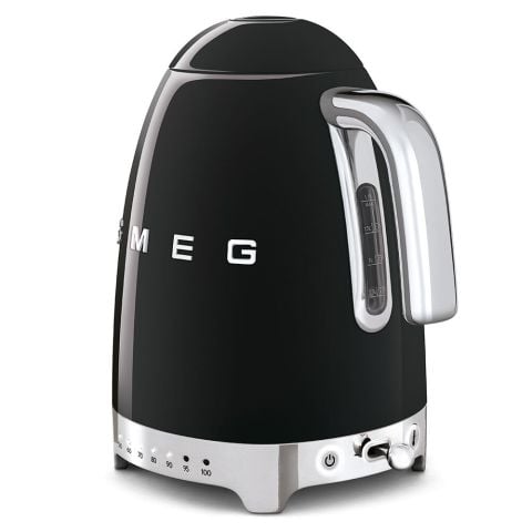 Smeg Siyah Isı Ayarlı Kettle