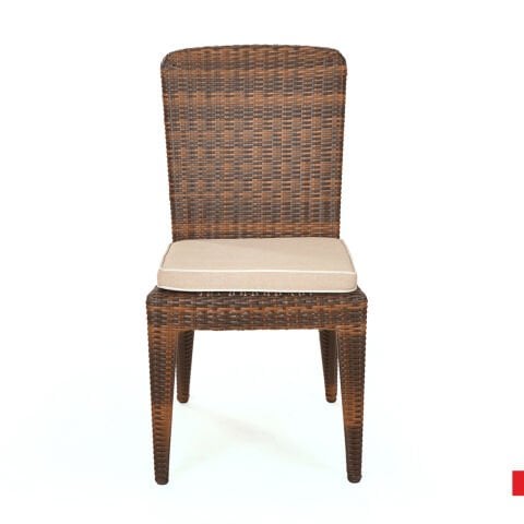 Pencil Foot PVC Armless Chair