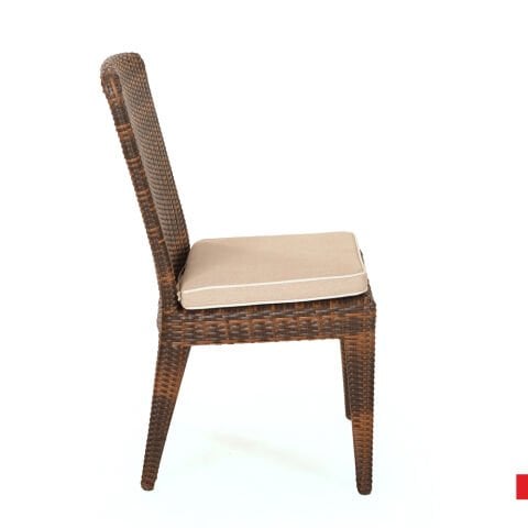 Pencil Foot PVC Armless Chair