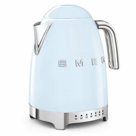 Pastel Blue Kettle with Heat Adjustment