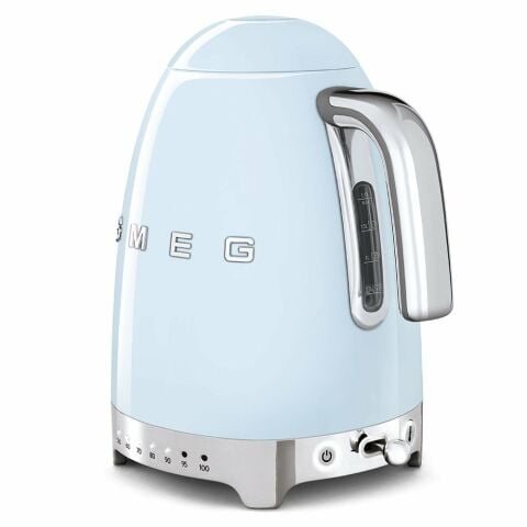 Pastel Blue Kettle with Heat Adjustment