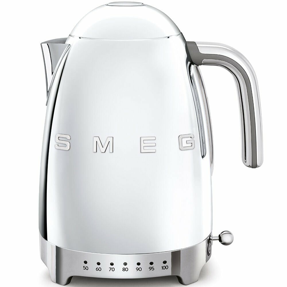 Smeg Paslanmaz Çelik Isı Ayarlı Kettle