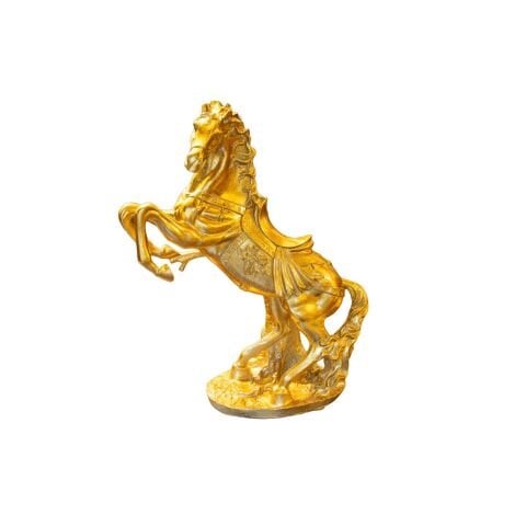 Şahlanan At Büyük Altın Varak