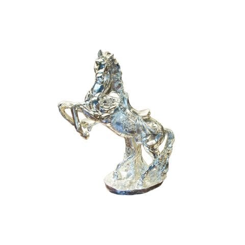 Şahlanan At Büyük Gümüş Varak