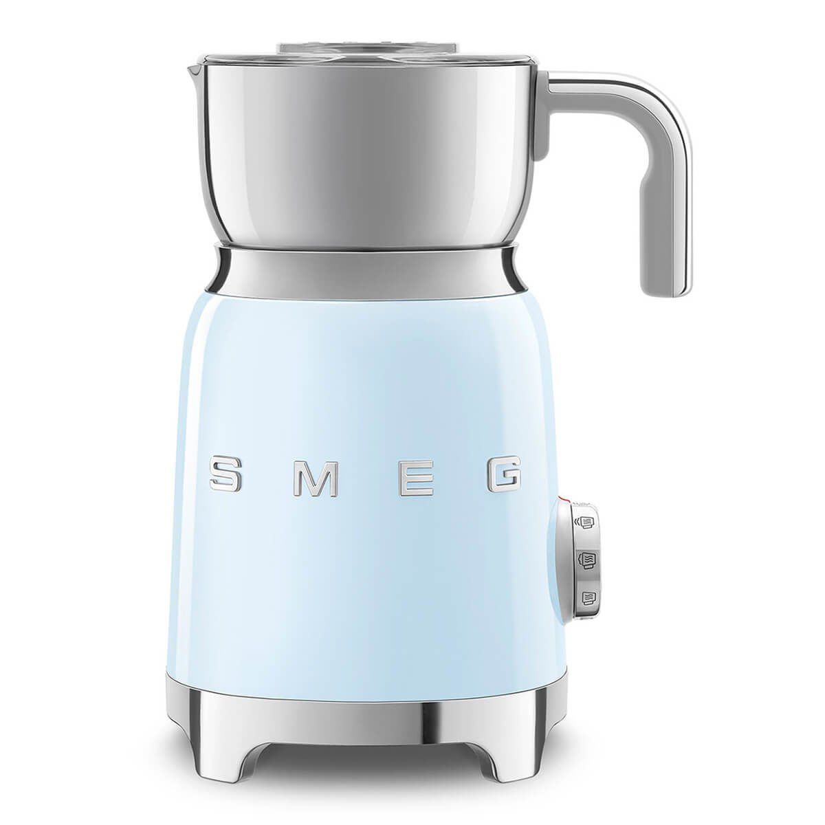 Smeg Pastel Mavi Süt Köpürtme Makinası
