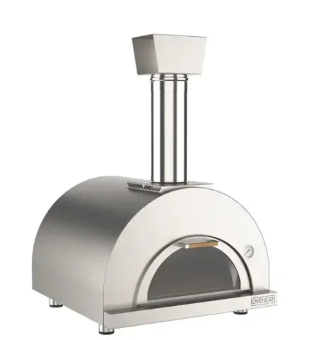 Çelik 2 Pizza'lı Odun Ateşli Fırın
