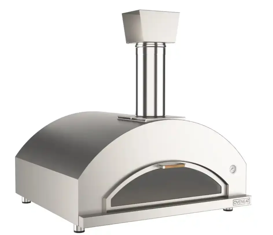 Çelik 5 Pizza'lı Odun Ateşli Fırın