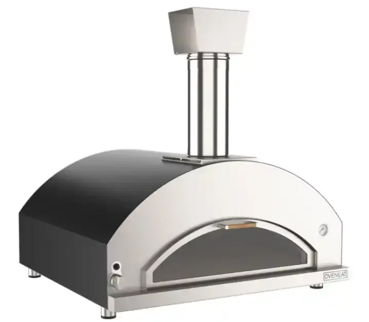 Gri 5 Pizza'lı Gazlı Fırın