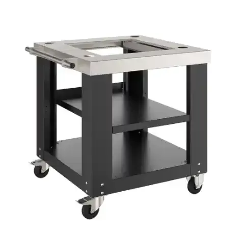 1 Pizza Oven Stand on Wheels