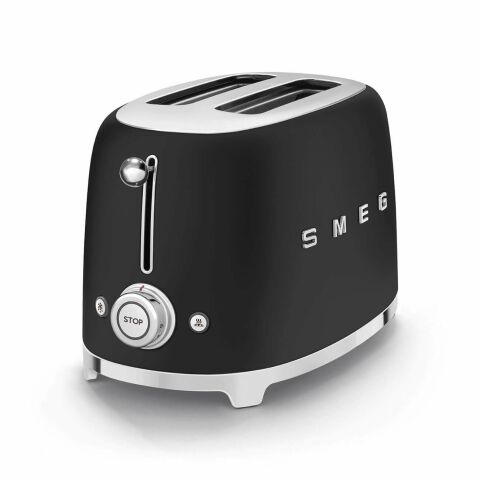 Smeg Mat Siyah 2 x 1 Ekmek Kızartma