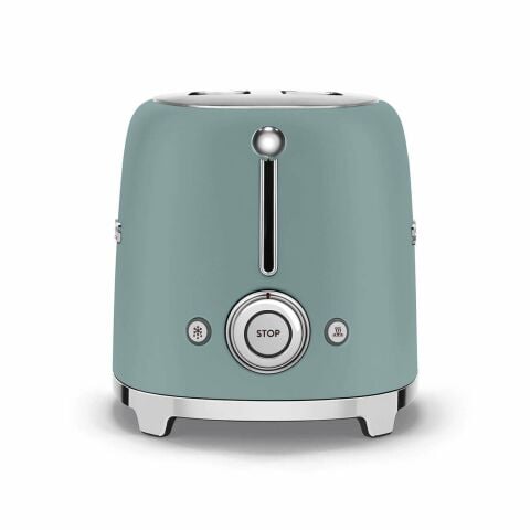 Matte Emerald Green 2 x 1 Toaster
