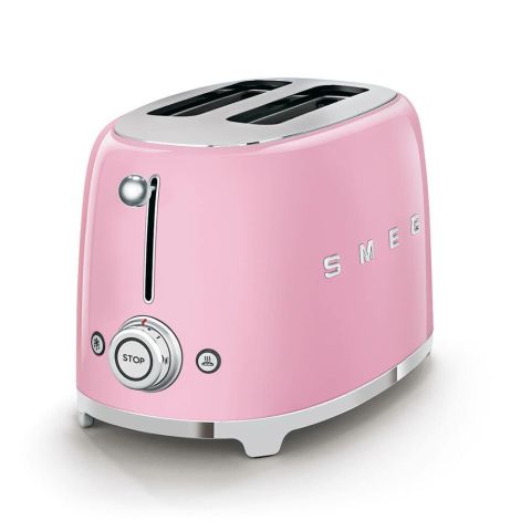 Smeg Pembe 2 x 1 Ekmek Kızartma