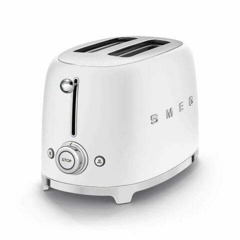 Smeg Mat Beyaz 2 x 1 Ekmek Kızartma