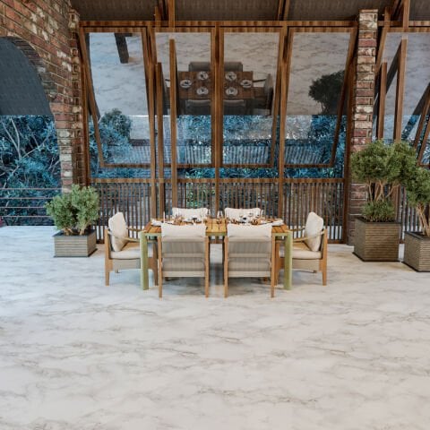 Elif Bahçe Masa Takımı-195 Cm