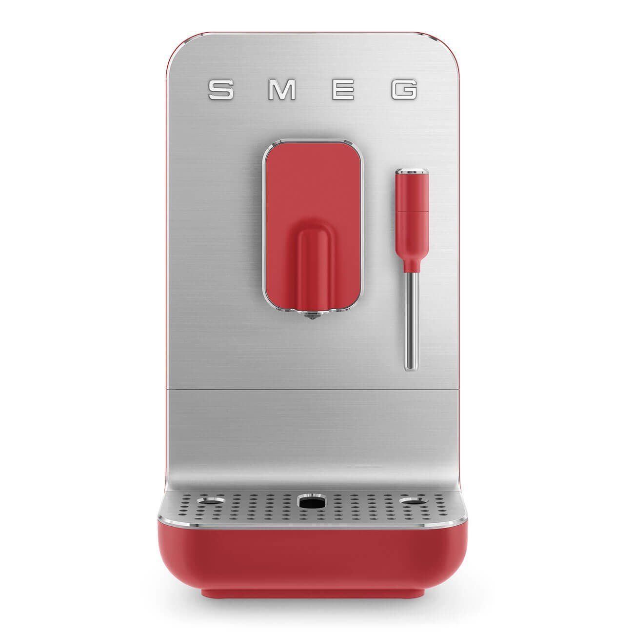 Smeg Mat Kırmızı Espresso Otomatik Kahve Makinesi