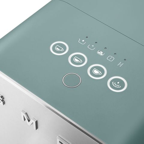 Smeg Mat Zümrüt Yeşil Espresso Otomatik Kahve Makinesi