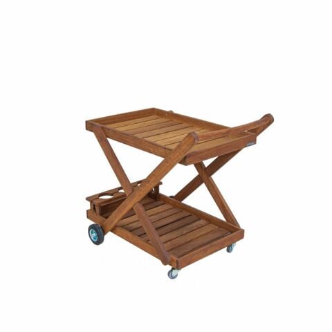 عربة خدمة خشب الساج