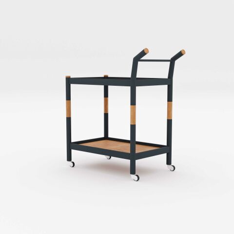 Icon Antrasit Servis Arabası