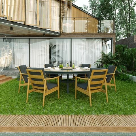 Çarkıfelek Bahçe Masa Takımı