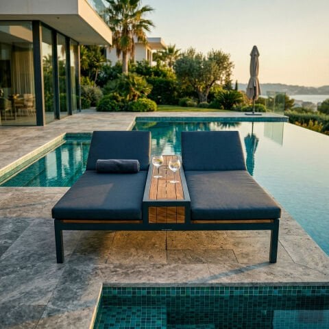 Alti Çift Kişilik Şezlong