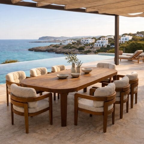 Viyana Bahçe Masa Takımı