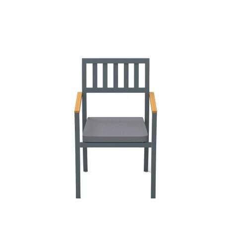 Misa Antrasit Bahçe Sandalyesi