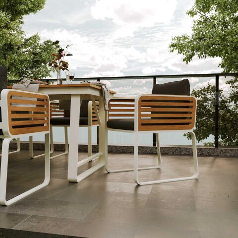 Lina Bahçe Masa Takımı-200 Cm