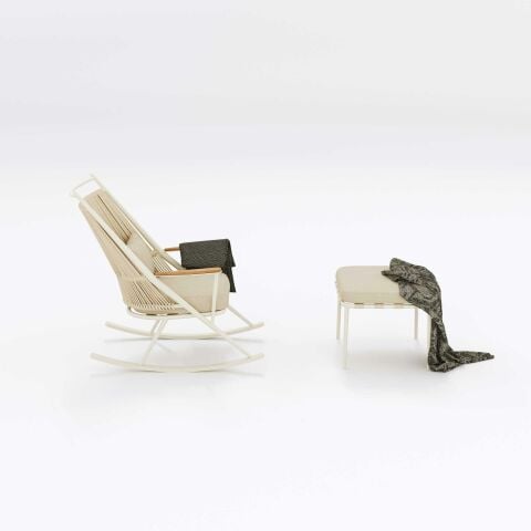 Krem Sallanır Koltuk