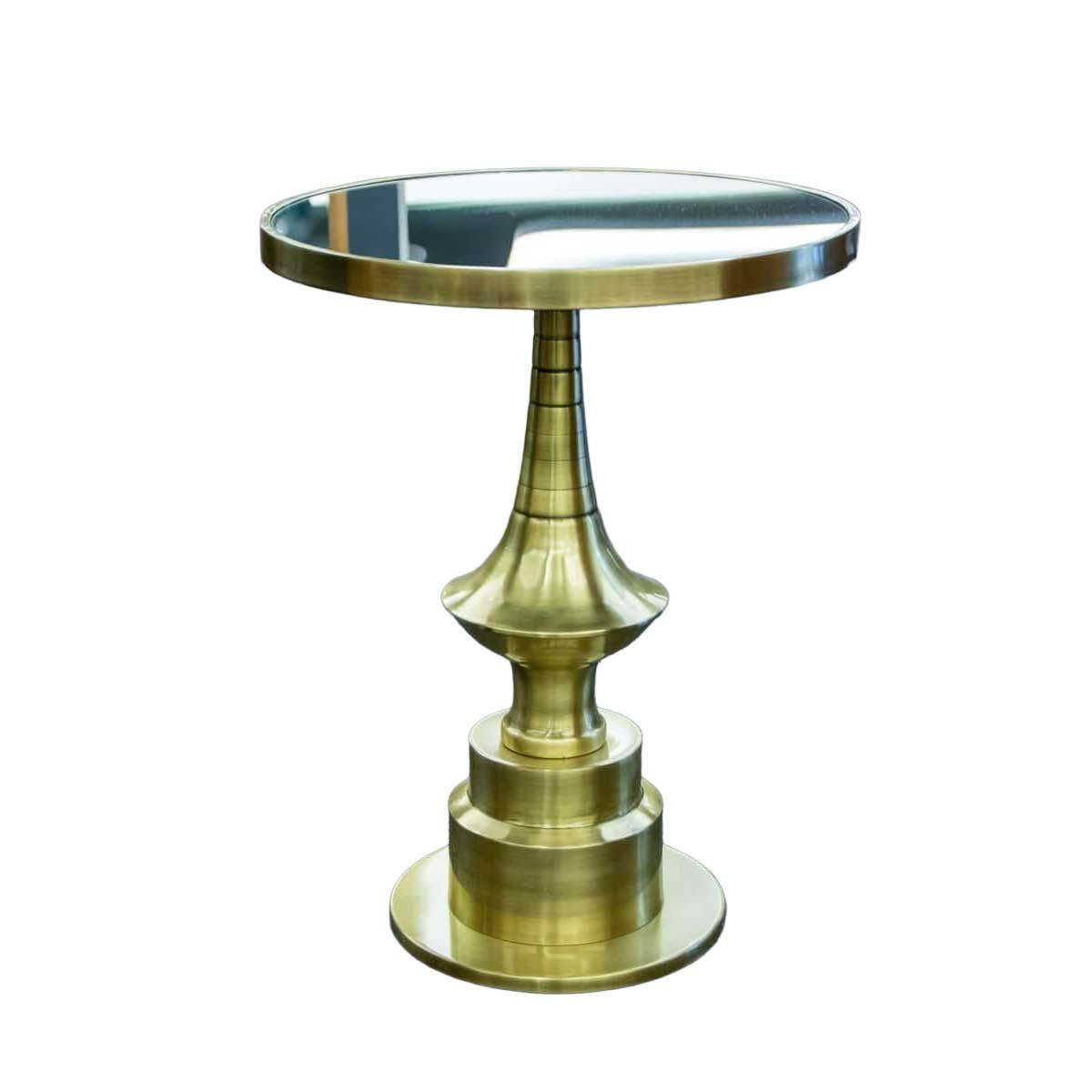 Atos Altın Yan Sehpa