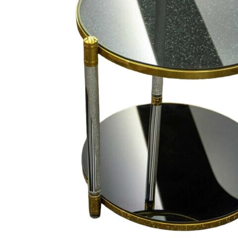 Venüs Altın Yan Sehpa