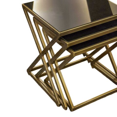 Eskitme Altın Aynalı Zigon