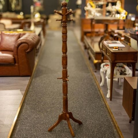 Turned Walnut Hanger