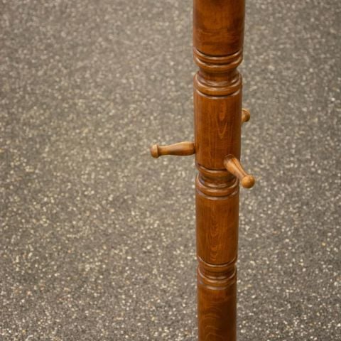Turned Walnut Hanger