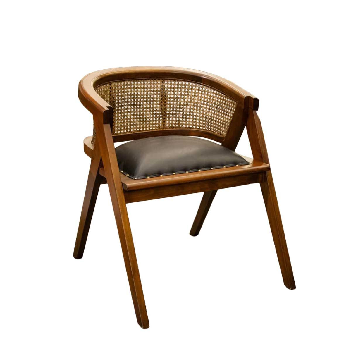 Oval Hasırlı Sandalye