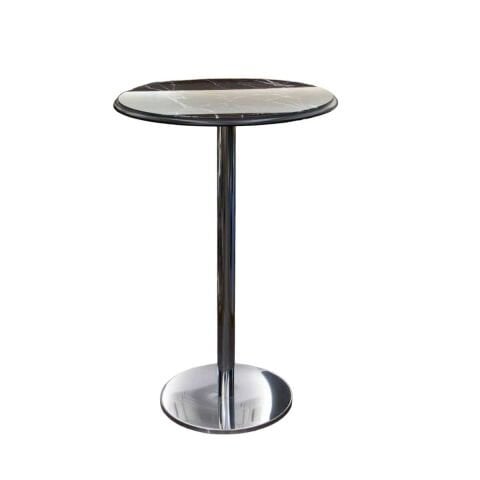 Mermer Desenli Bar Masası