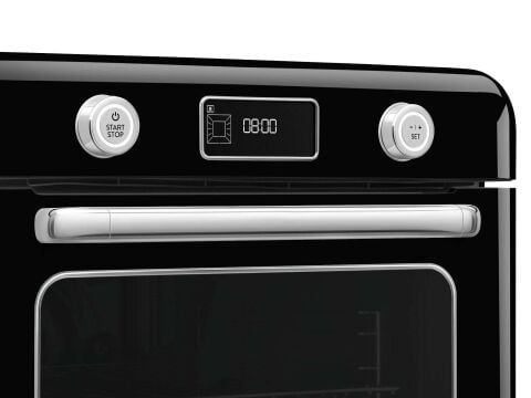 Smeg Siyah Tezgah Üstü Mini Fırın