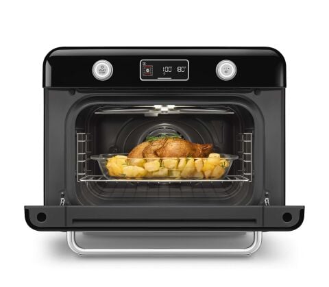 Smeg Siyah Tezgah Üstü Mini Fırın