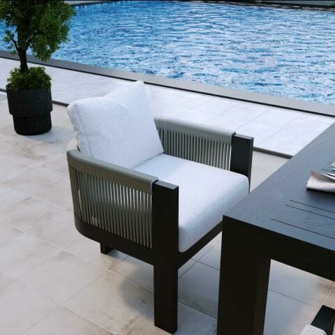 Oslo Teak Bahçe Masa Takımı-230 Cm