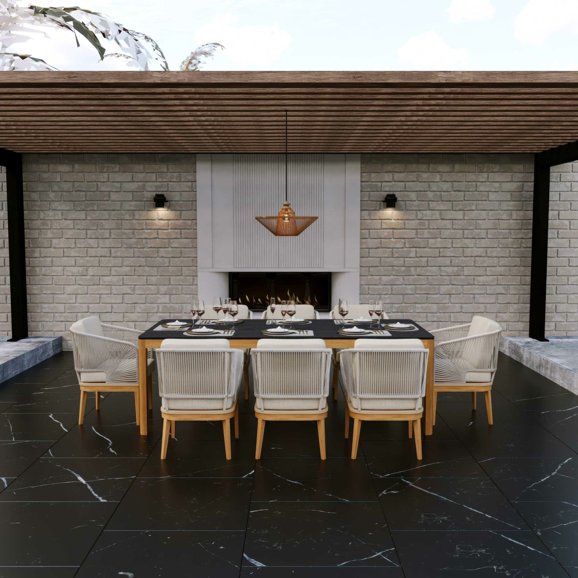 Albina Bahçe Masa Takımı